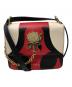 FURLA（フルラ）の古着「FURLA ショルダーバッグ」｜レッド×ベージュ