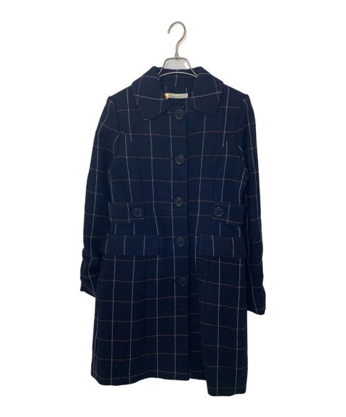 CHEMINS BLANCS（シュマンブラン）CHEMINS BLANCS (シュマンブラン) CHEMINS BLANCS コート ネイビー サイズ:7の古着・服飾アイテム