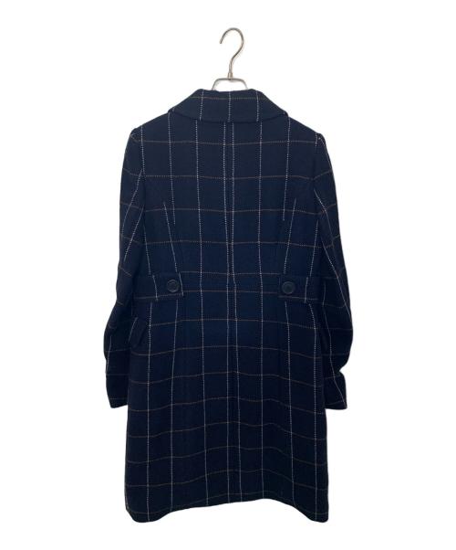 CHEMINS BLANCS（シュマンブラン）CHEMINS BLANCS (シュマンブラン) CHEMINS BLANCS コート ネイビー サイズ:7の古着・服飾アイテム