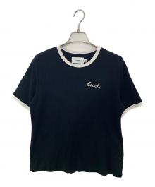 COACH（コーチ）の古着「COACH 半袖カットソー」｜ブラック