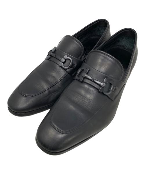 Salvatore Ferragamo（サルヴァトーレ フェラガモ）Salvatore Ferragamo (サルヴァトーレ フェラガモ) Salvatore Ferragamo ビットローファー ブラック サイズ:6 1/2の古着・服飾アイテム