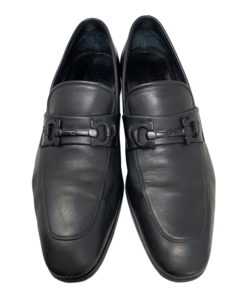 Salvatore Ferragamo（サルヴァトーレ フェラガモ）Salvatore Ferragamo (サルヴァトーレ フェラガモ) Salvatore Ferragamo ビットローファー ブラック サイズ:6 1/2の古着・服飾アイテム