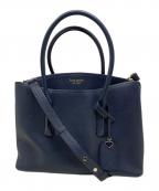 Kate Spadeケイトスペード）の古着「Kate Spade 2WAYバッグ」｜ネイビー