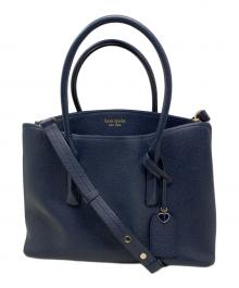 Kate Spade（ケイトスペード）の古着「Kate Spade 2WAYバッグ」｜ネイビー
