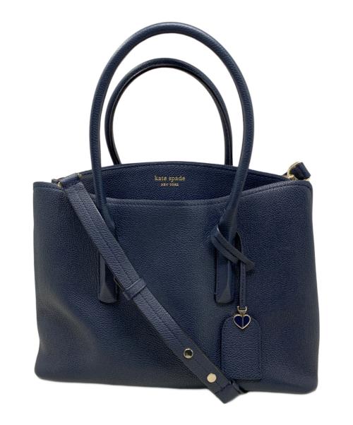 Kate Spade（ケイトスペード）Kate Spade (ケイトスペード) Kate Spade 2WAYバッグ ネイビーの古着・服飾アイテム