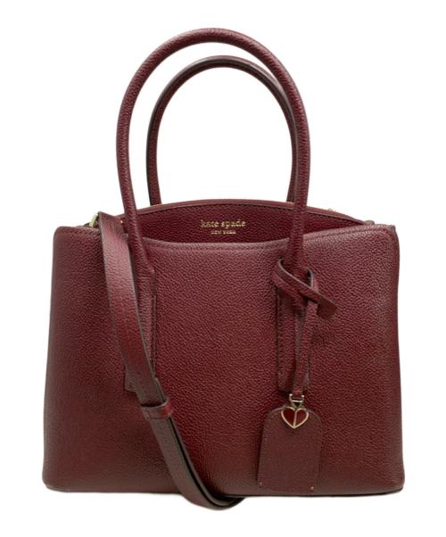 Kate Spade（ケイトスペード）Kate Spade (ケイトスペード) Kate Spade 2WAYバッグ レッドの古着・服飾アイテム