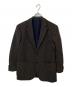 Harris Tweed（ハリスツイード）の古着「Harris Tweed テーラードジャケット」｜ブラウン