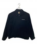 CarHarttカーハート）の古着「CarHartt ジップアップジャケット」｜ブラック