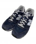 NEW BALANCEニューバランス）の古着「NEW BALANCE ローカットスニーカー」｜ネイビー