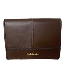 PAUL SMITH（ポールスミス）の古着「Paul Smith 3つ折り財布」｜ブラウン