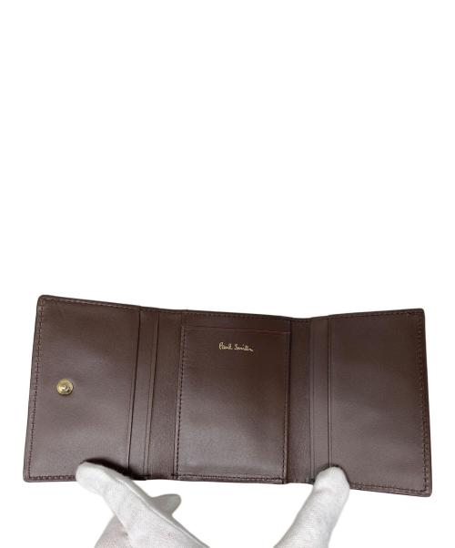 PAUL SMITH（ポールスミス）PAUL SMITH (ポールスミス) Paul Smith 3つ折り財布 ブラウンの古着・服飾アイテム