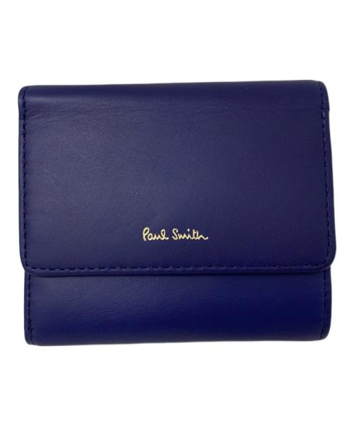 PAUL SMITH（ポールスミス）PAUL SMITH (ポールスミス) Paul Smith 2つ折り財布 ネイビーの古着・服飾アイテム