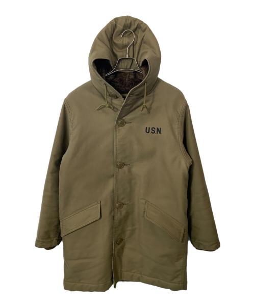 HOUSTON（ヒューストン）HOUSTON (ヒューストン) HOUSTON デッキコート ベージュ サイズ:40の古着・服飾アイテム