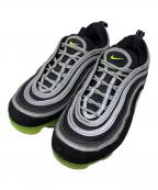 NIKEナイキ）の古着「NIKE Air Vapormax '97 "Black/Volt-Metallic Silver" スニーカー」｜ブラック×グリーン