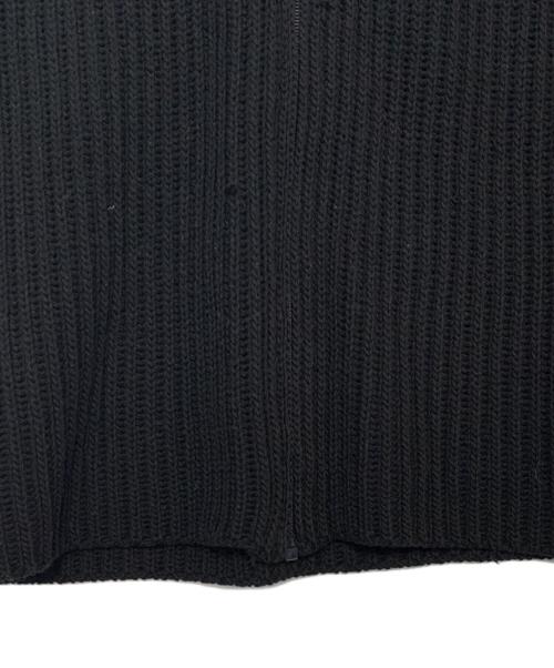 PRADA（プラダ）PRADA (プラダ) PRADA ニットジャケット ブラック サイズ:48の古着・服飾アイテム