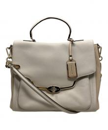 COACH（コーチ）の古着「COACH 2WAYバッグ」｜ホワイト