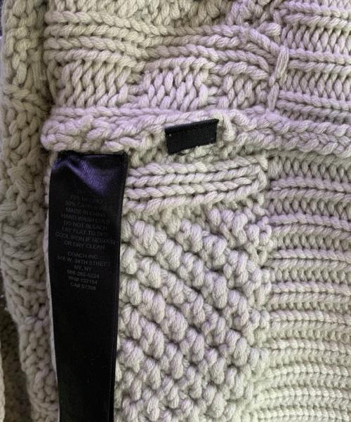 COACH（コーチ）COACH (コーチ) COACH 厚手ニット アイボリー サイズ:Sの古着・服飾アイテム