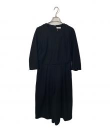 BALLSEY（ボールジィ）の古着「BALLSEY 長袖ワンピース」｜ブラック
