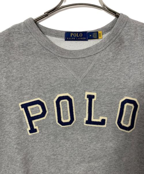 POLO RALPH LAUREN（ポロ・ラルフローレン）POLO RALPH LAUREN (ポロ・ラルフローレン) POLO RALPH LAUREN スウェット グレー サイズ:Mの古着・服飾アイテム