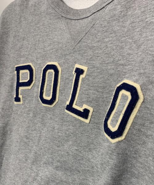 POLO RALPH LAUREN（ポロ・ラルフローレン）POLO RALPH LAUREN (ポロ・ラルフローレン) POLO RALPH LAUREN スウェット グレー サイズ:Mの古着・服飾アイテム