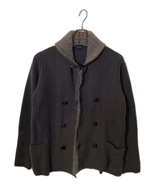 Drumohr（ドルモア）Drumohr (ドルモア) Drumohr ニットコート グレー サイズ:48の古着・服飾アイテム