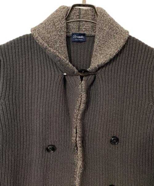 Drumohr（ドルモア）Drumohr (ドルモア) Drumohr ニットコート グレー サイズ:48の古着・服飾アイテム