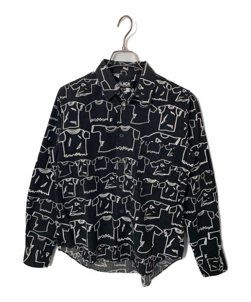 BLACK COMME des GARCONS（ブラックコムデギャルソン）BLACK COMME des GARCONS (ブラックコムデギャルソン) BLACK COMME des GARCONS 長袖シャツ ブラック サイズ:Sの古着・服飾アイテム