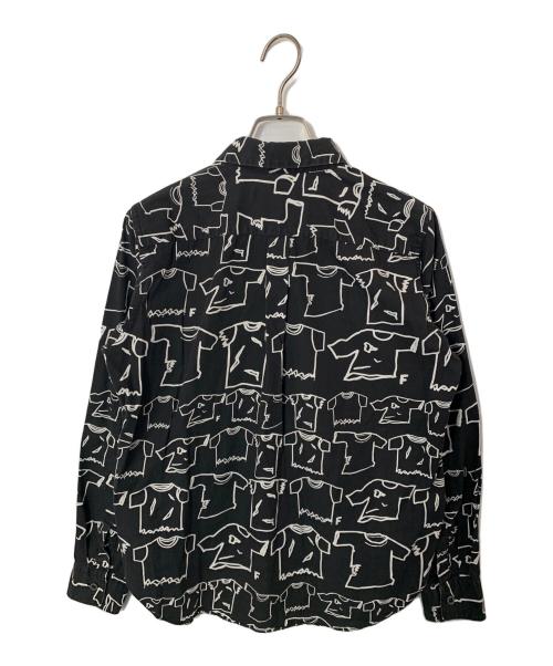 BLACK COMME des GARCONS（ブラックコムデギャルソン）BLACK COMME des GARCONS (ブラックコムデギャルソン) BLACK COMME des GARCONS 長袖シャツ ブラック サイズ:Sの古着・服飾アイテム