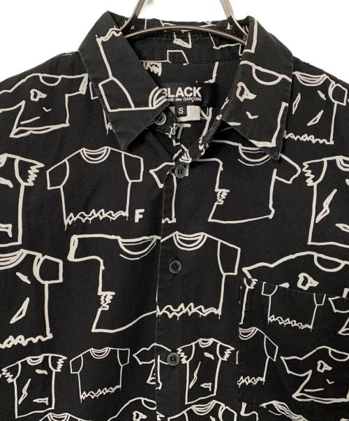 BLACK COMME des GARCONS（ブラックコムデギャルソン）BLACK COMME des GARCONS (ブラックコムデギャルソン) BLACK COMME des GARCONS 長袖シャツ ブラック サイズ:Sの古着・服飾アイテム