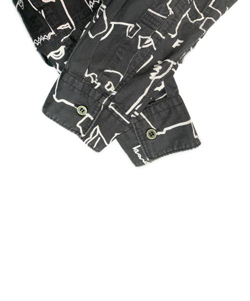 BLACK COMME des GARCONS（ブラックコムデギャルソン）BLACK COMME des GARCONS (ブラックコムデギャルソン) BLACK COMME des GARCONS 長袖シャツ ブラック サイズ:Sの古着・服飾アイテム