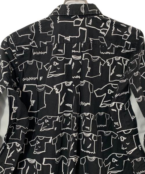 BLACK COMME des GARCONS（ブラックコムデギャルソン）BLACK COMME des GARCONS (ブラックコムデギャルソン) BLACK COMME des GARCONS 長袖シャツ ブラック サイズ:Sの古着・服飾アイテム