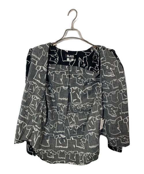 BLACK COMME des GARCONS（ブラックコムデギャルソン）BLACK COMME des GARCONS (ブラックコムデギャルソン) BLACK COMME des GARCONS 長袖シャツ ブラック サイズ:Sの古着・服飾アイテム