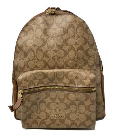 中古・古着通販】COACH (コーチ) COACH リュック ブラウン｜ブランド