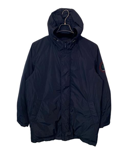 PAPAS PLUS（パパスプラス）PAPAS PLUS (パパスプラス) PAPAS PLUS ダウンコート ネイビー サイズ:Mの古着・服飾アイテム