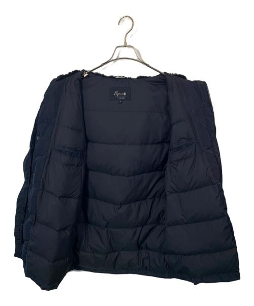 PAPAS PLUS（パパスプラス）PAPAS PLUS (パパスプラス) PAPAS PLUS ダウンコート ネイビー サイズ:Mの古着・服飾アイテム