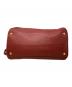 中古・古着 PRADA (プラダ) PRADA ヴィッテロダイノ 2WAYハンドバッグ ワインレッド：45000円
