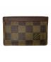 LOUIS VUITTON (ルイ ヴィトン) LOUIS VUITTON ダミエ ポルト カルト・サンプール パスケース：18000円