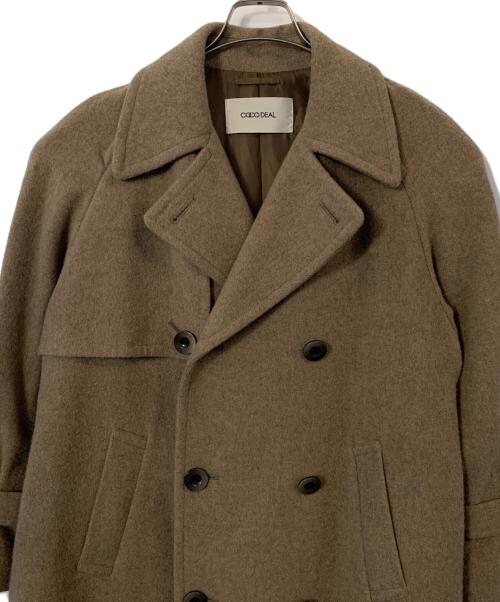 COCODEAL（ココディール）COCODEAL (ココディール) COCODEAL ウールコート カーキ サイズ:2の古着・服飾アイテム