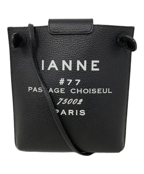 IANNE（イアンヌ）ianne (イアンヌ) ianne サコッシュ ブラックの古着・服飾アイテム