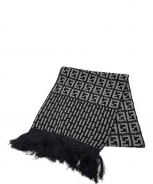 FENDI（フェンディ）の古着「FENDI マフラー」｜ブラック
