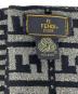中古・古着 FENDI (フェンディ) FENDI マフラー ブラック：9000円