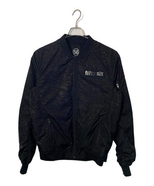 56design（56デザイン）56design (56デザイン) 56design MA-1ジャケット ブラック サイズ:Lの古着・服飾アイテム