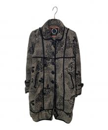 OZZONESTE（オッズオネスト）の古着「OZZONESTE ロングコート」｜ブラック×グレー