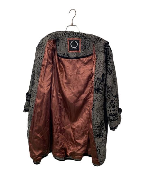 OZZONESTE（オッズオネスト）OZZONESTE (オッズオネスト) OZZONESTE ロングコート ブラック×グレー サイズ:-の古着・服飾アイテム