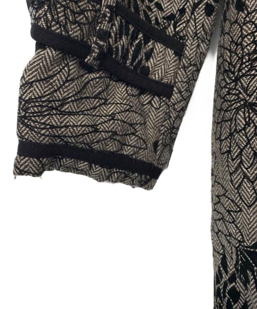 OZZONESTE（オッズオネスト）OZZONESTE (オッズオネスト) OZZONESTE ロングコート ブラック×グレー サイズ:-の古着・服飾アイテム