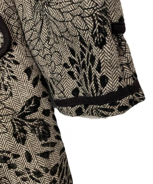 OZZONESTE（オッズオネスト）OZZONESTE (オッズオネスト) OZZONESTE ロングコート ブラック×グレー サイズ:-の古着・服飾アイテム
