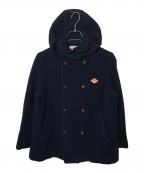 DANTONダントン）の古着「DANTON メルトンジャケット」｜ネイビー