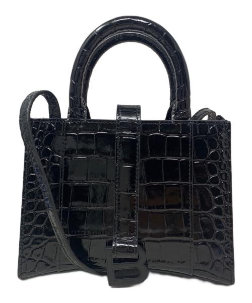 BALENCIAGA（バレンシアガ）BALENCIAGA (バレンシアガ) BALENCIAGA アワーグラス ショルダーバッグ ブラックの古着・服飾アイテム