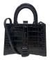 BALENCIAGA（バレンシアガ）の古着「BALENCIAGA アワーグラス ショルダーバッグ」｜ブラック