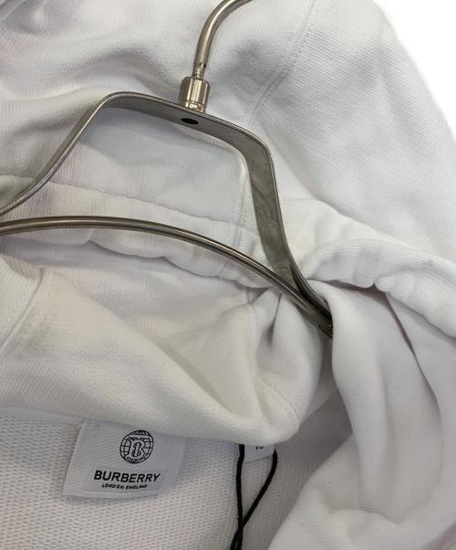 BURBERRY（バーバリー）BURBERRY (バーバリー) BURBERRY ジップパーカー ホワイト サイズ:XLの古着・服飾アイテム